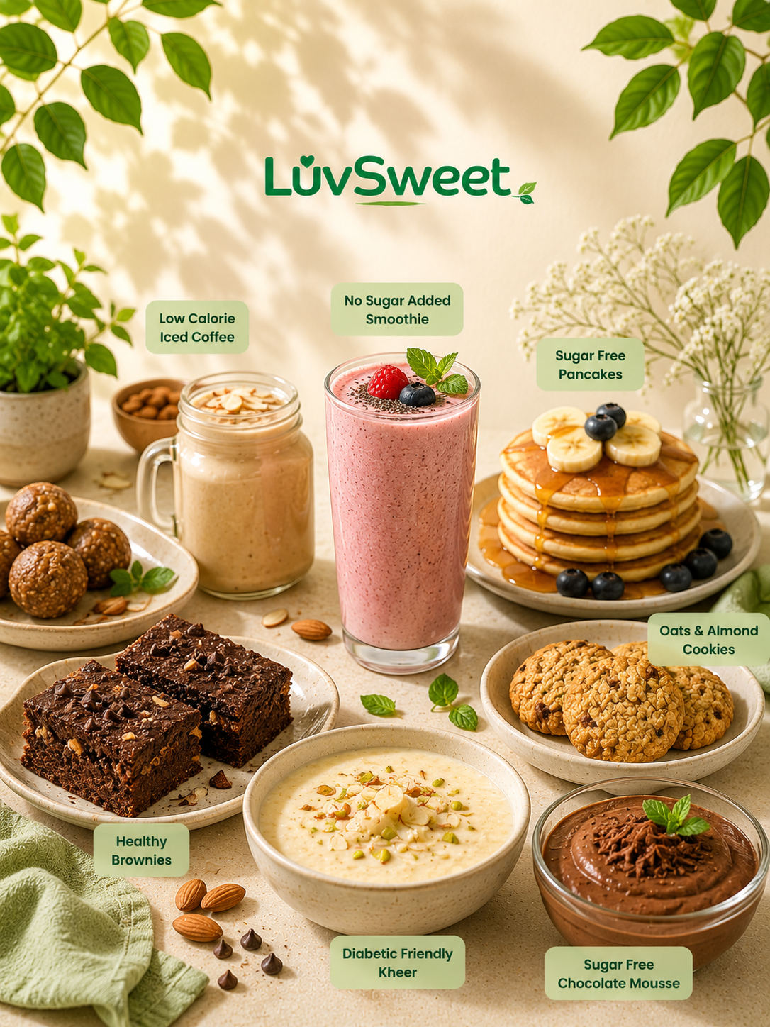 Everyday recipes made with LuvSweet