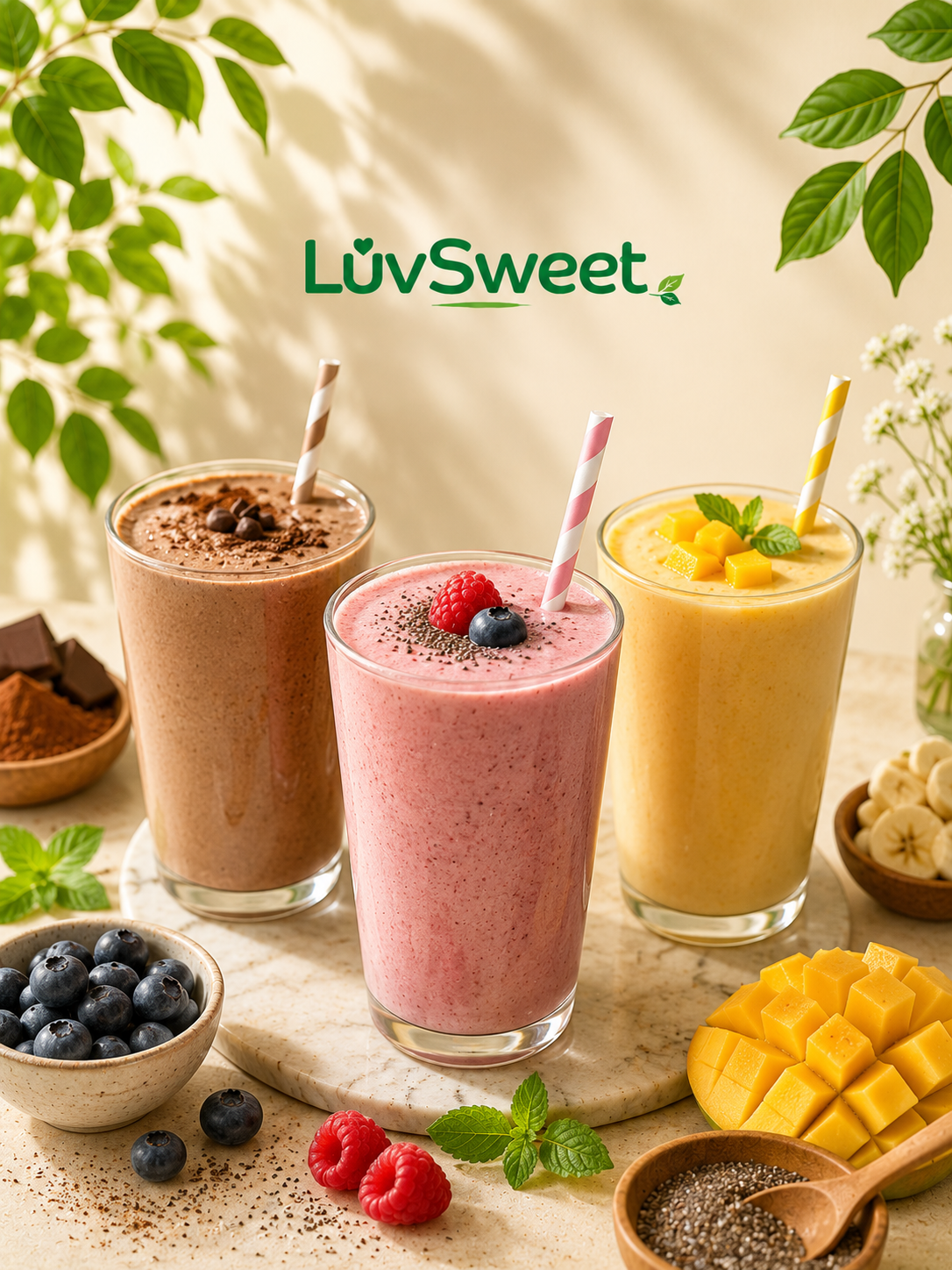 Creamy desserts and beverage concepts for soft serve